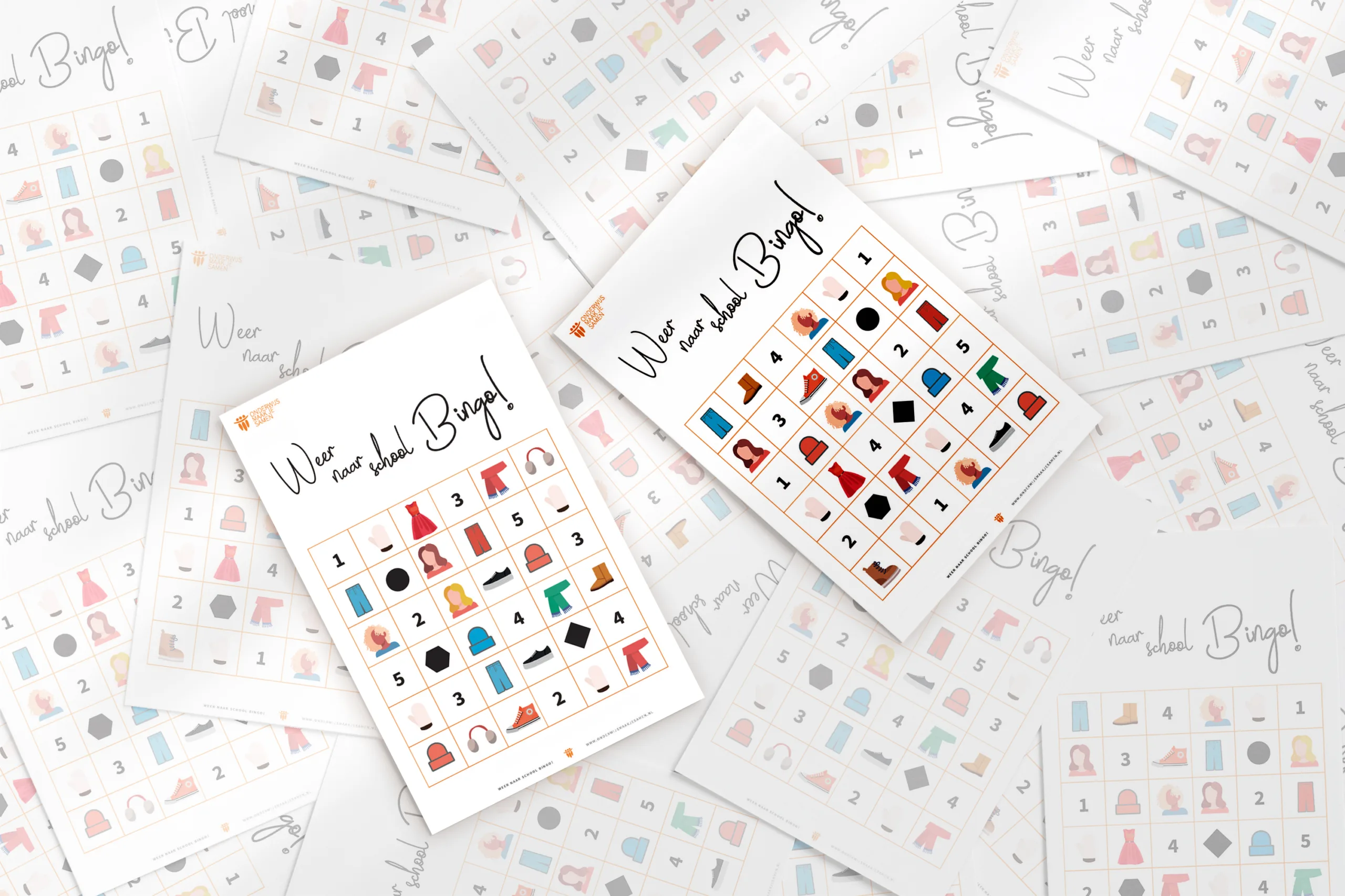 Weer naar school-Bingo!