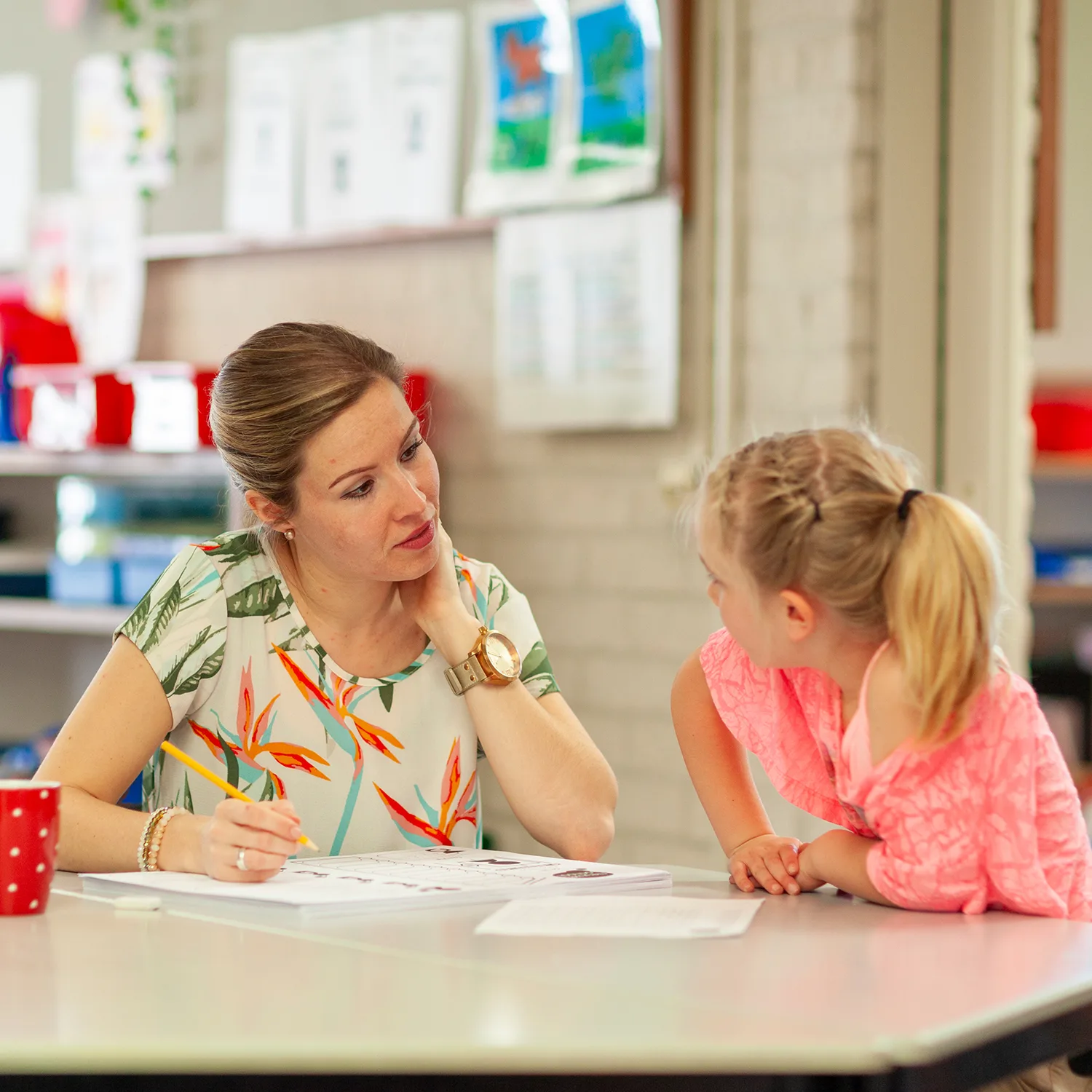 Praten over leren